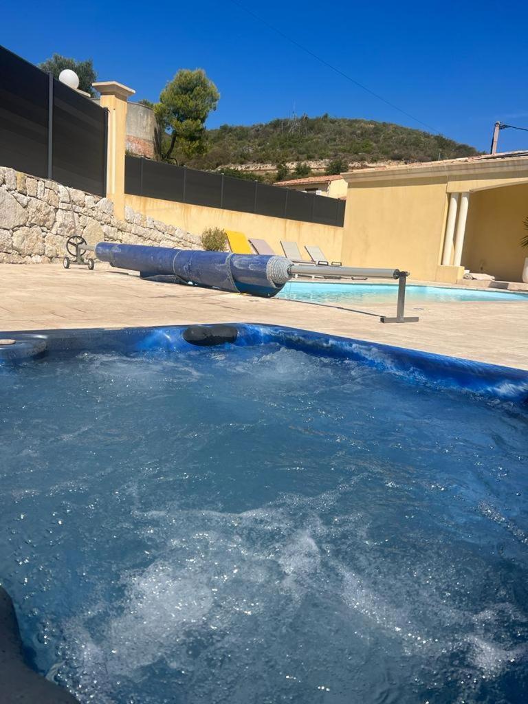 Detente Bas De Villa Jacuzzi, Piscine A 15 Min De Nice Карос Екстериор снимка